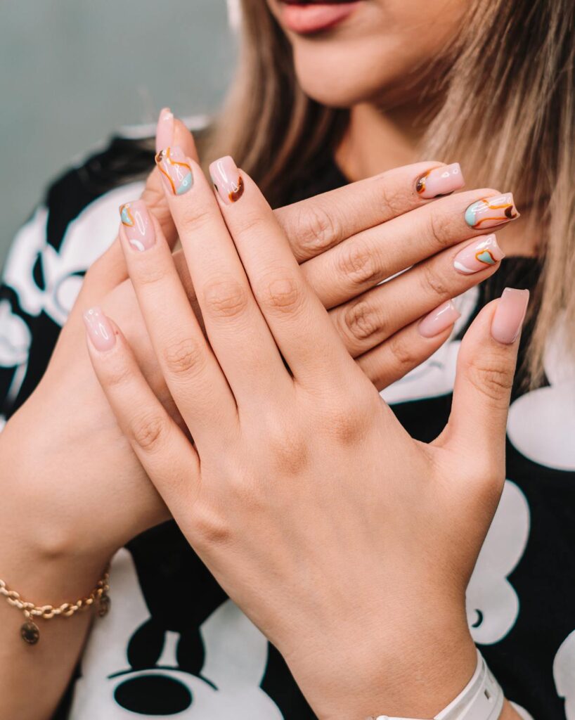 Beautiful Painted Nails Art Design